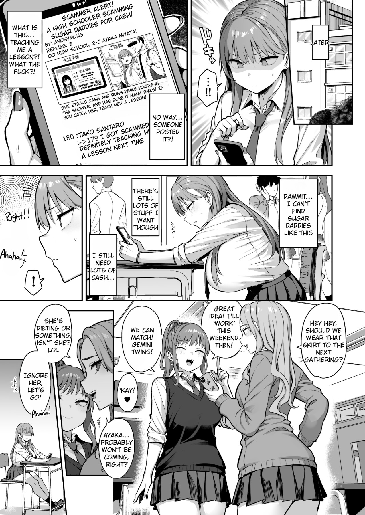 Hentai Manga Comic-Punishment sex for a cheeky sugar daddy girl-Read-26